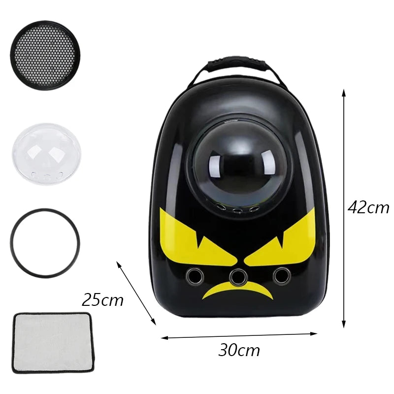 Premium Bubble Pet Carrier Backpack for Cats & Small Dogs