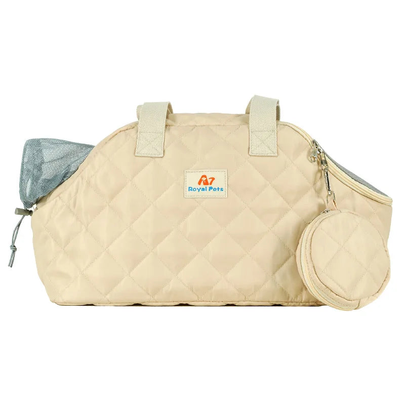 Luxury Waterproof Pet Carrier Bag for Cats & Small Dogs