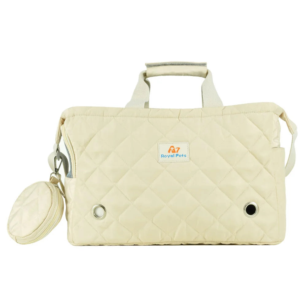 Luxury Waterproof Pet Carrier Bag for Cats & Small Dogs