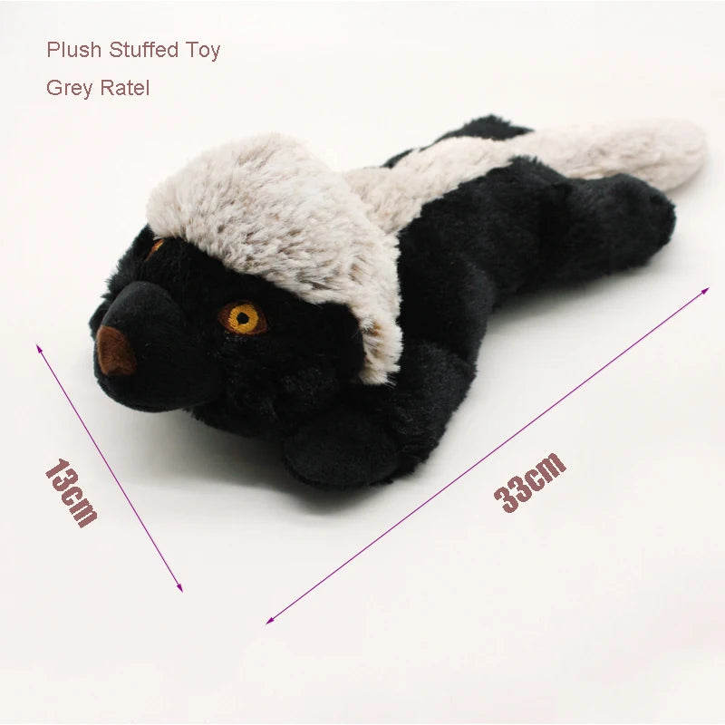 Premium Plush Animal Dog Toy for Interactive Play