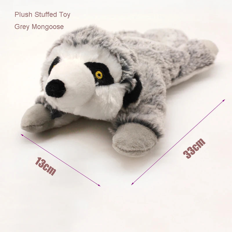 Premium Plush Animal Dog Toy for Interactive Play
